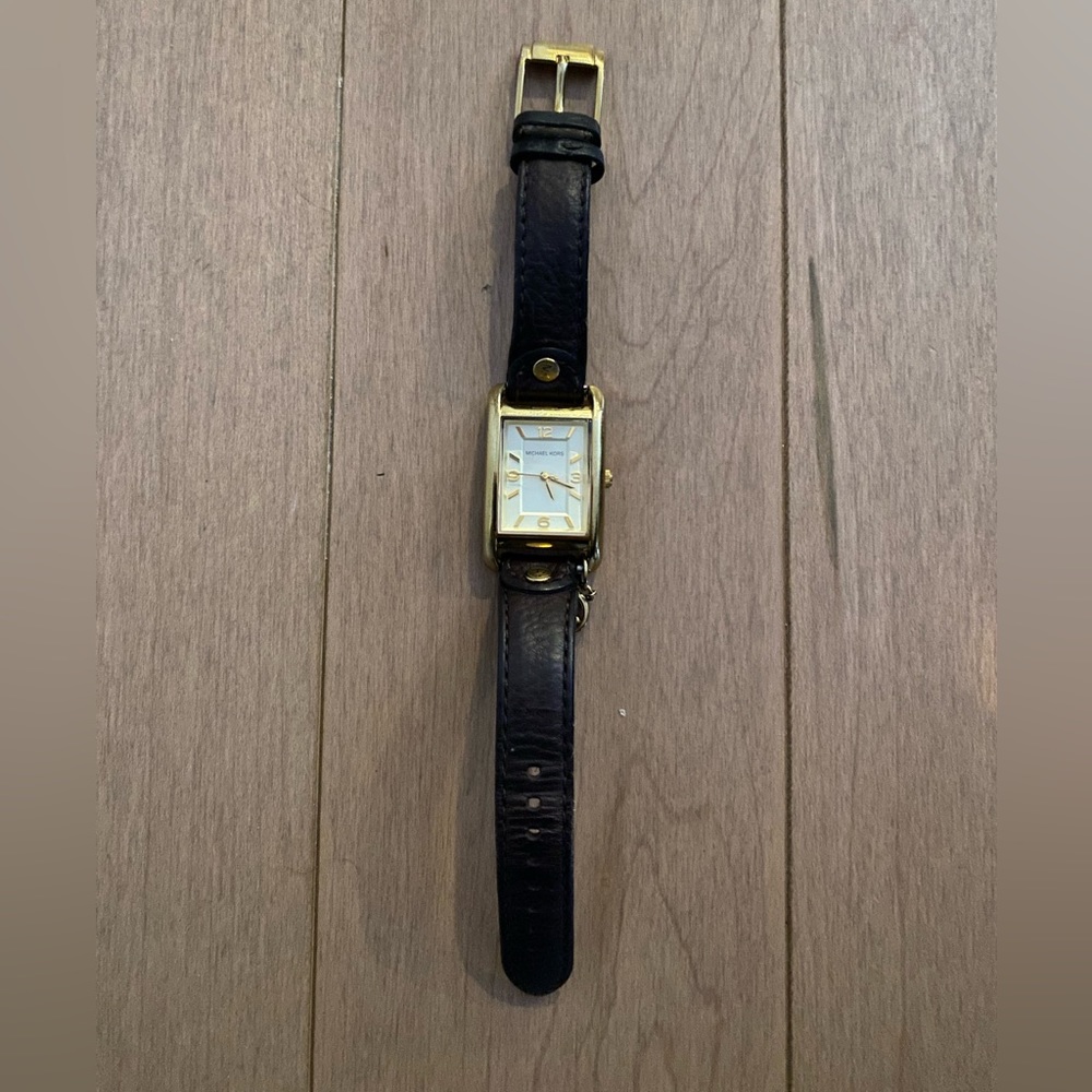 Michael Kors Charm Leather Watch